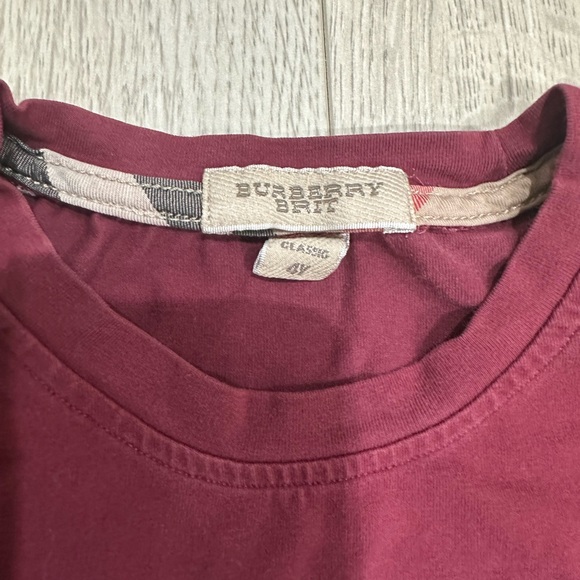 Kid Burberry Brit T-shirt - Picture 3 of 3